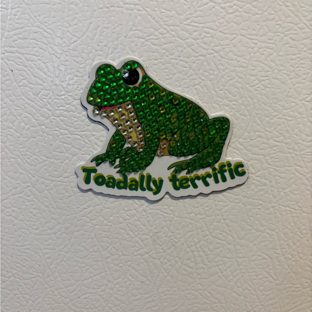 Green Frog Reptile Sticker